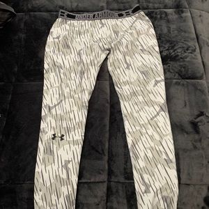 Under armor heat grey compression leggings